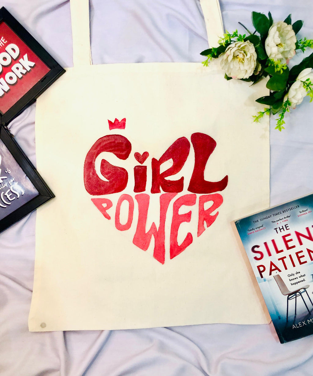 Girl Power Tote Bags – Bold, Empowering Art for Strong, Fearless Women